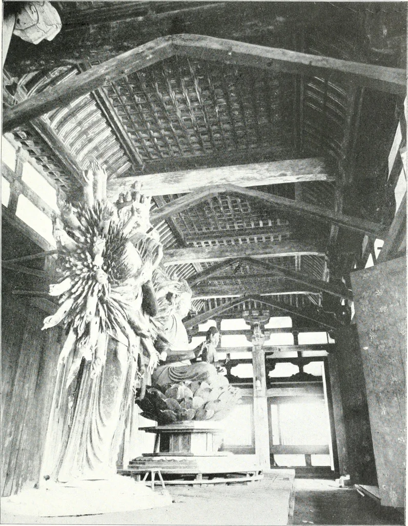 An illustration from Die Architektur der Kultbauten Japans, 1907, leaf 89
