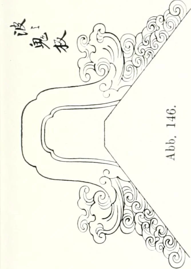 An illustration from Die Architektur der Kultbauten Japans, 1907, leaf 91