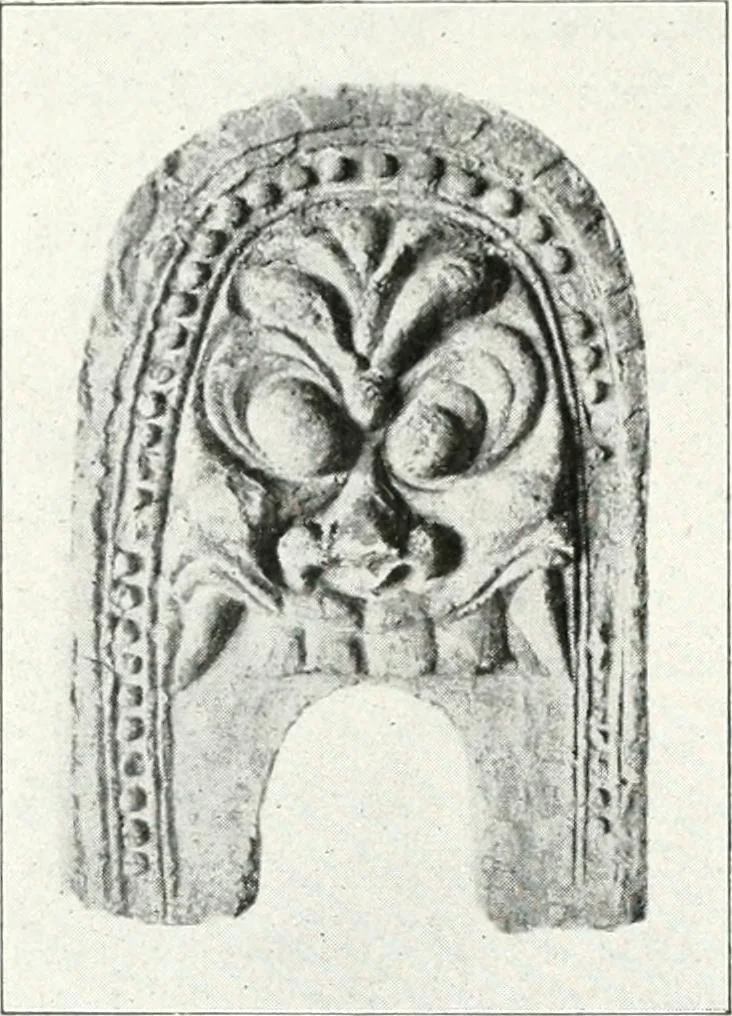 An illustration from Die Architektur der Kultbauten Japans, 1907, leaf 96