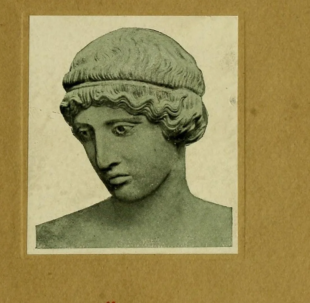 An illustration from Die archäologischen Sammlungen, 1920, leaf 1