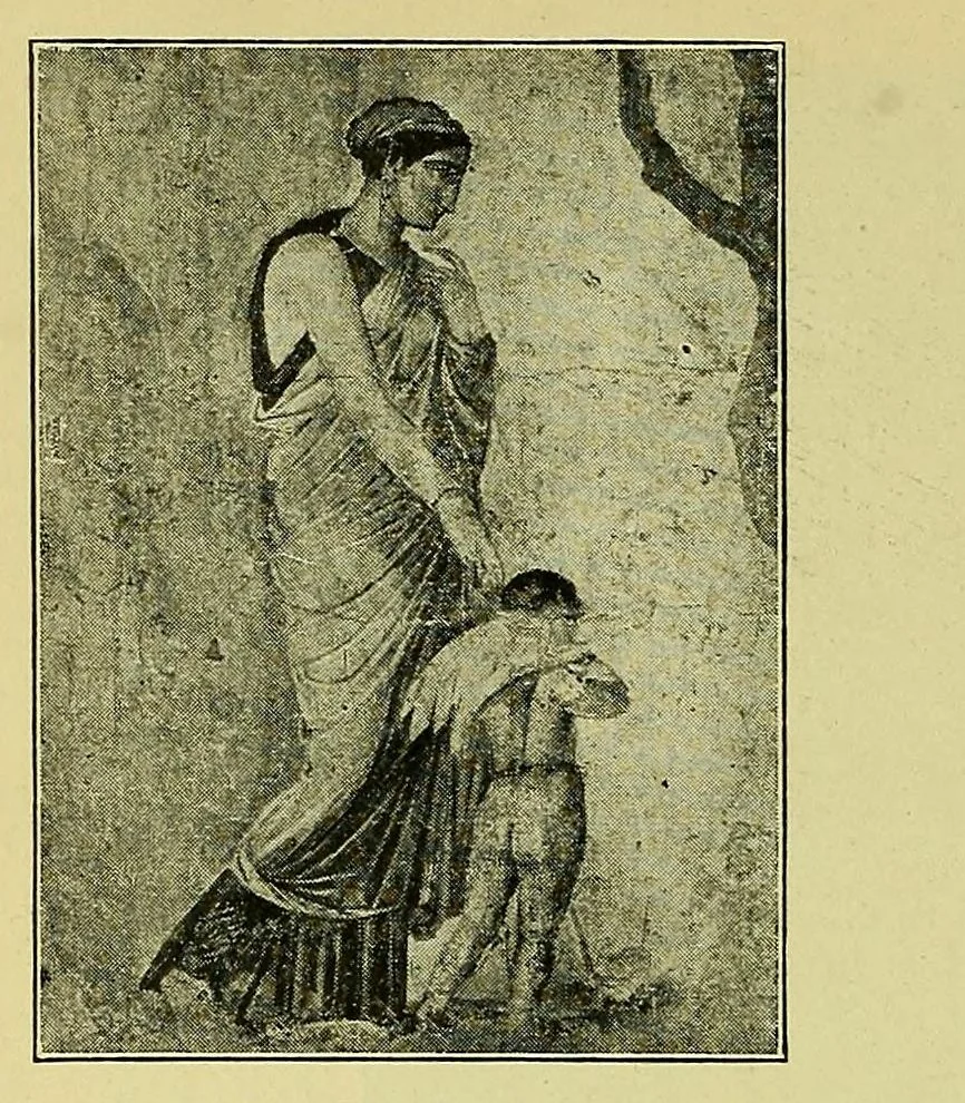 An illustration from Die archäologischen Sammlungen, 1920, leaf 100