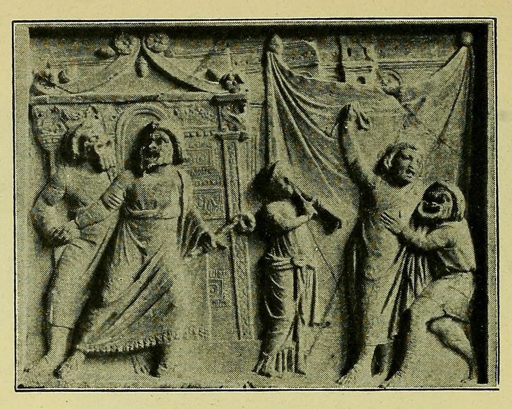 An illustration from Die archäologischen Sammlungen, 1920, leaf 78
