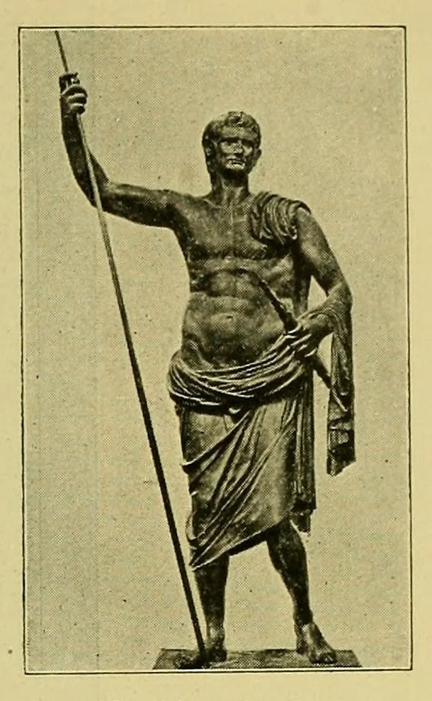 An illustration from Die archäologischen Sammlungen, 1920, leaf 81