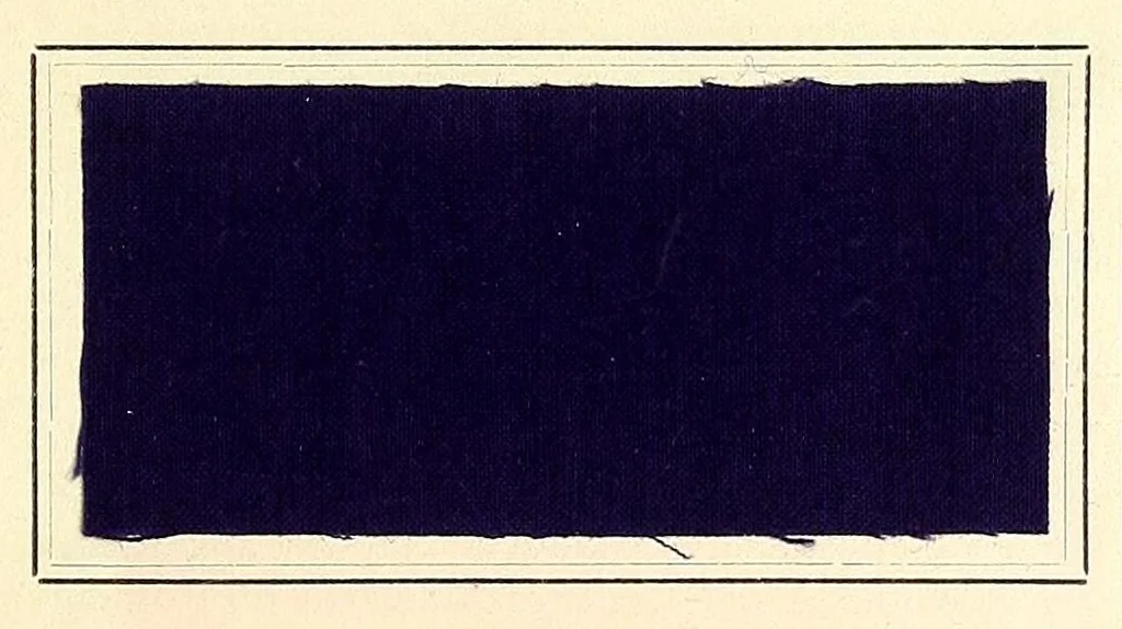 An illustration from Die auf der Faser erzeugten unlöslichen Azofarben, 1898, leaf 43