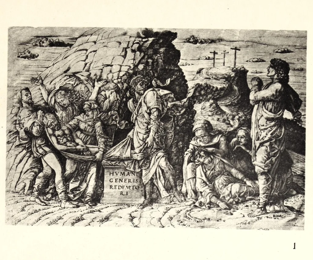 An illustration from Die ausdrucksbewegung des schmerzens in der christlichen kunst bis zum ausgang der renaissance, 1921, leaf 51