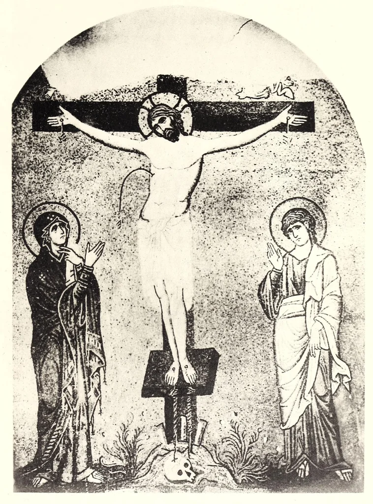 An illustration from Die ausdrucksbewegung des schmerzens in der christlichen kunst bis zum ausgang der renaissance, 1921, leaf 55