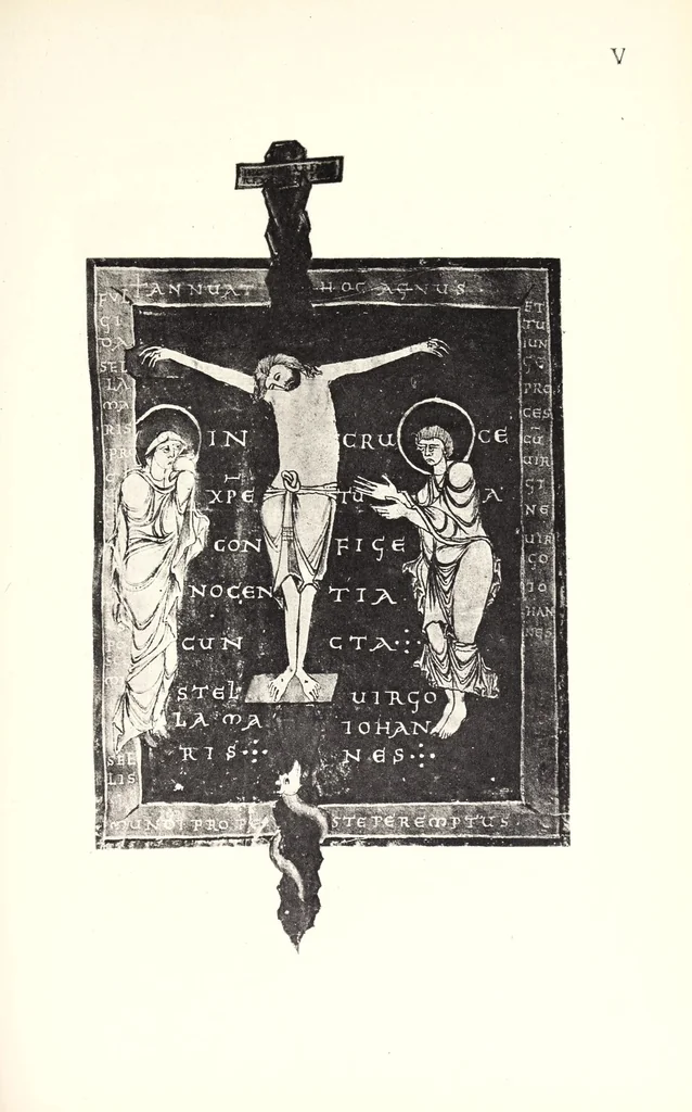 An illustration from Die ausdrucksbewegung des schmerzens in der christlichen kunst bis zum ausgang der renaissance, 1921, leaf 59