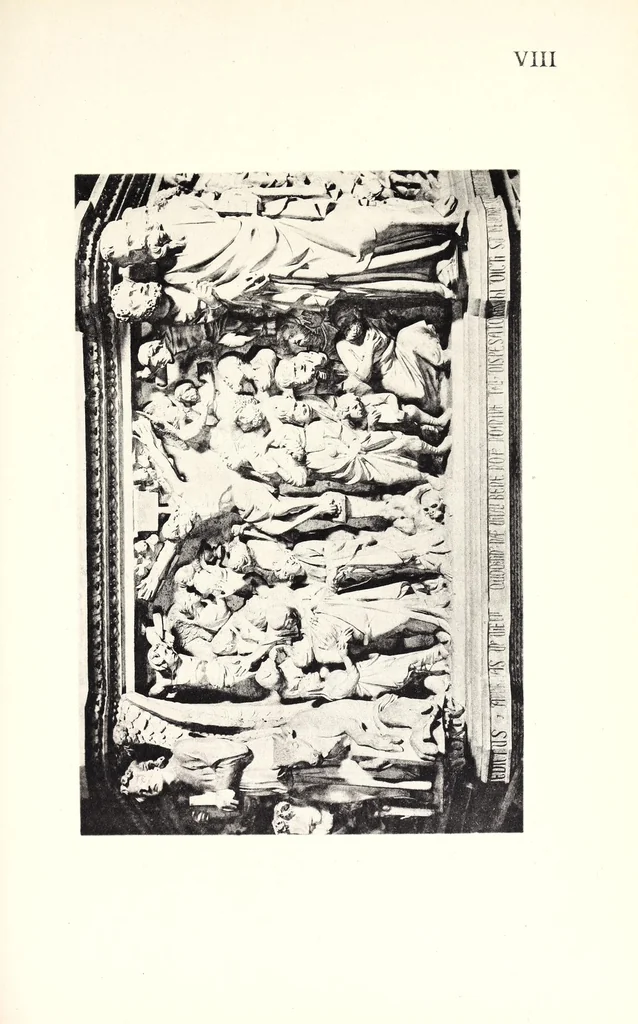 An illustration from Die ausdrucksbewegung des schmerzens in der christlichen kunst bis zum ausgang der renaissance, 1921, leaf 65