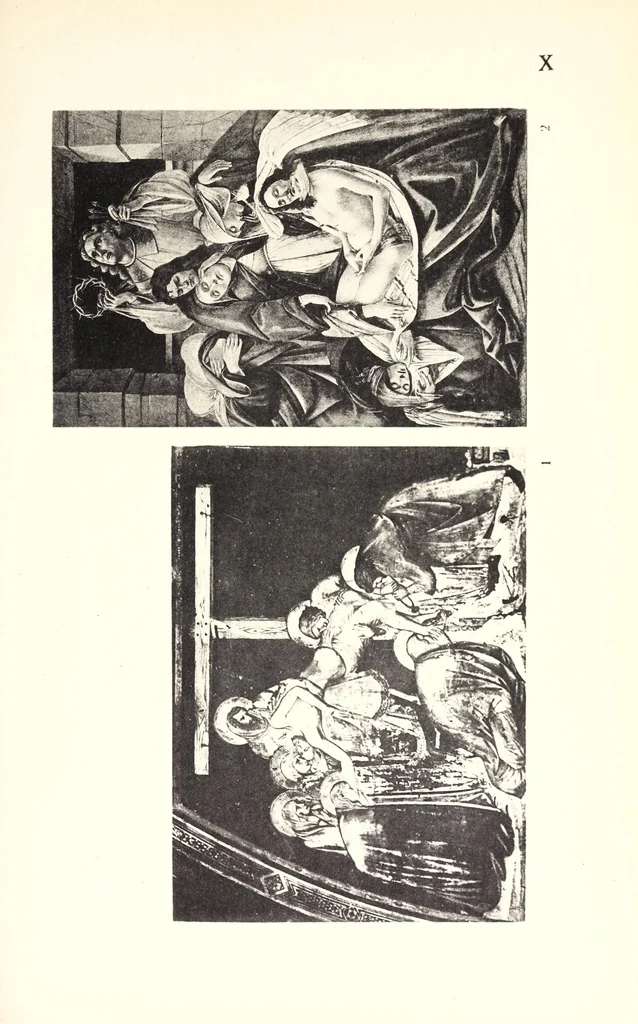 An illustration from Die ausdrucksbewegung des schmerzens in der christlichen kunst bis zum ausgang der renaissance, 1921, leaf 69