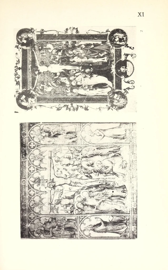 An illustration from Die ausdrucksbewegung des schmerzens in der christlichen kunst bis zum ausgang der renaissance, 1921, leaf 71