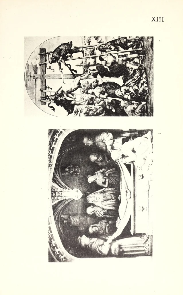 An illustration from Die ausdrucksbewegung des schmerzens in der christlichen kunst bis zum ausgang der renaissance, 1921, leaf 75