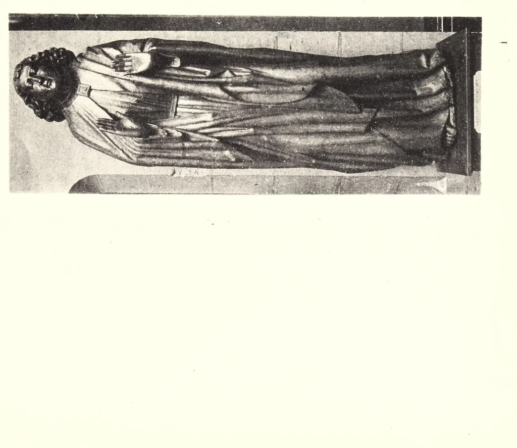 An illustration from Die ausdrucksbewegung des schmerzens in der christlichen kunst bis zum ausgang der renaissance, 1921, leaf 77
