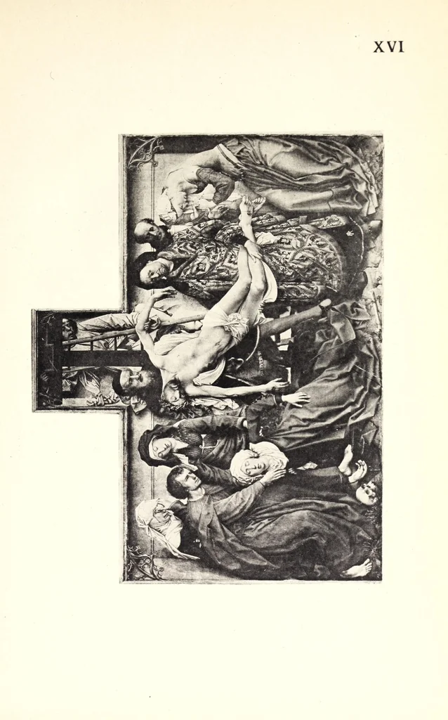 An illustration from Die ausdrucksbewegung des schmerzens in der christlichen kunst bis zum ausgang der renaissance, 1921, leaf 81