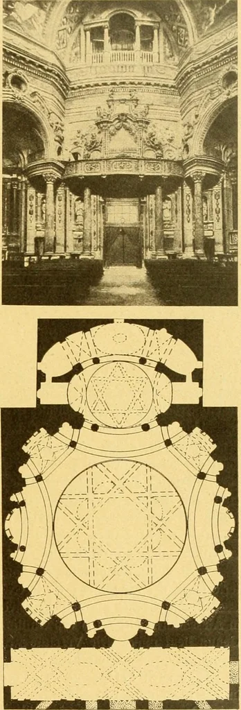 An illustration from Die baukunst des 17. und 18. Jahrhunderts, 1919, leaf 100