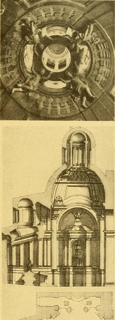 An illustration from Die baukunst des 17. und 18. Jahrhunderts, 1919, leaf 104