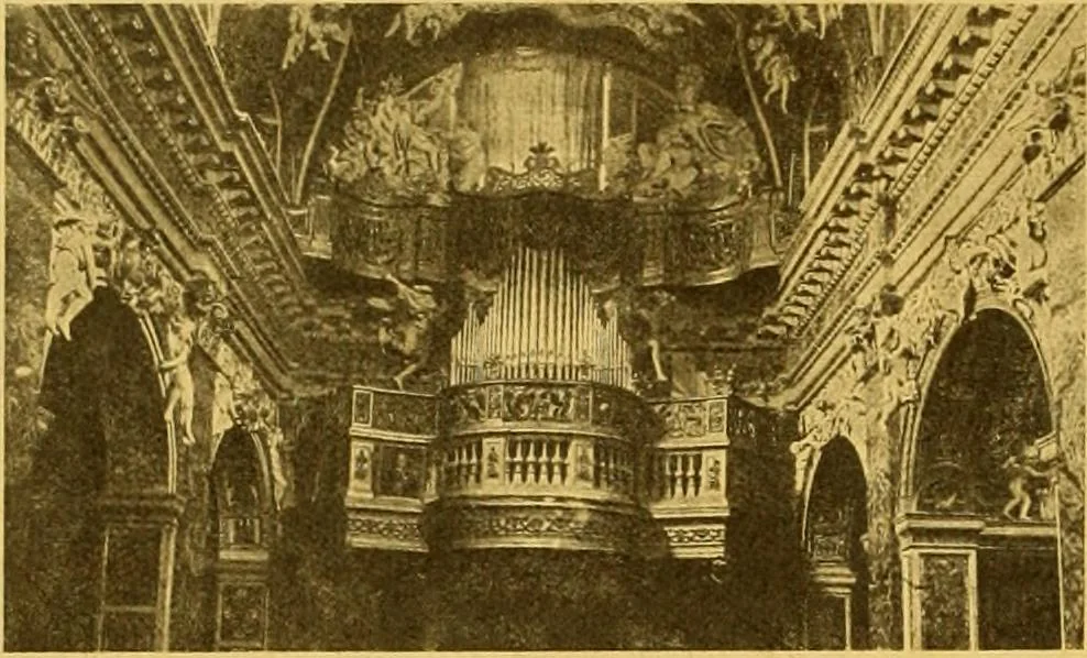 An illustration from Die baukunst des 17. und 18. Jahrhunderts, 1919, leaf 105