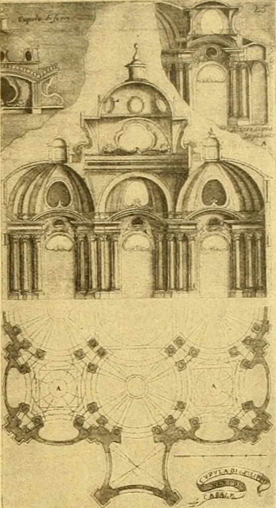 An illustration from Die baukunst des 17. und 18. Jahrhunderts, 1919, leaf 108