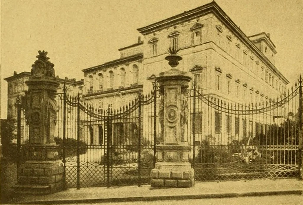 An illustration from Die baukunst des 17. und 18. Jahrhunderts, 1919, leaf 111