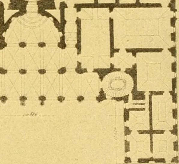 An illustration from Die baukunst des 17. und 18. Jahrhunderts, 1919, leaf 112