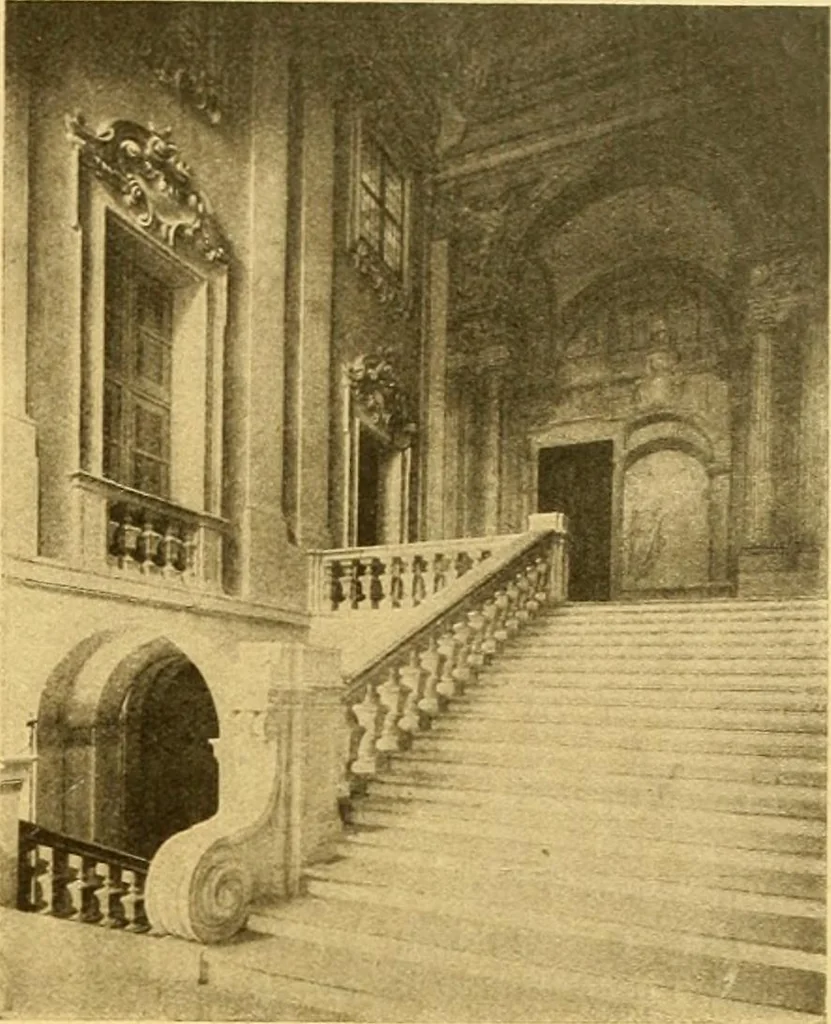 An illustration from Die baukunst des 17. und 18. Jahrhunderts, 1919, leaf 116