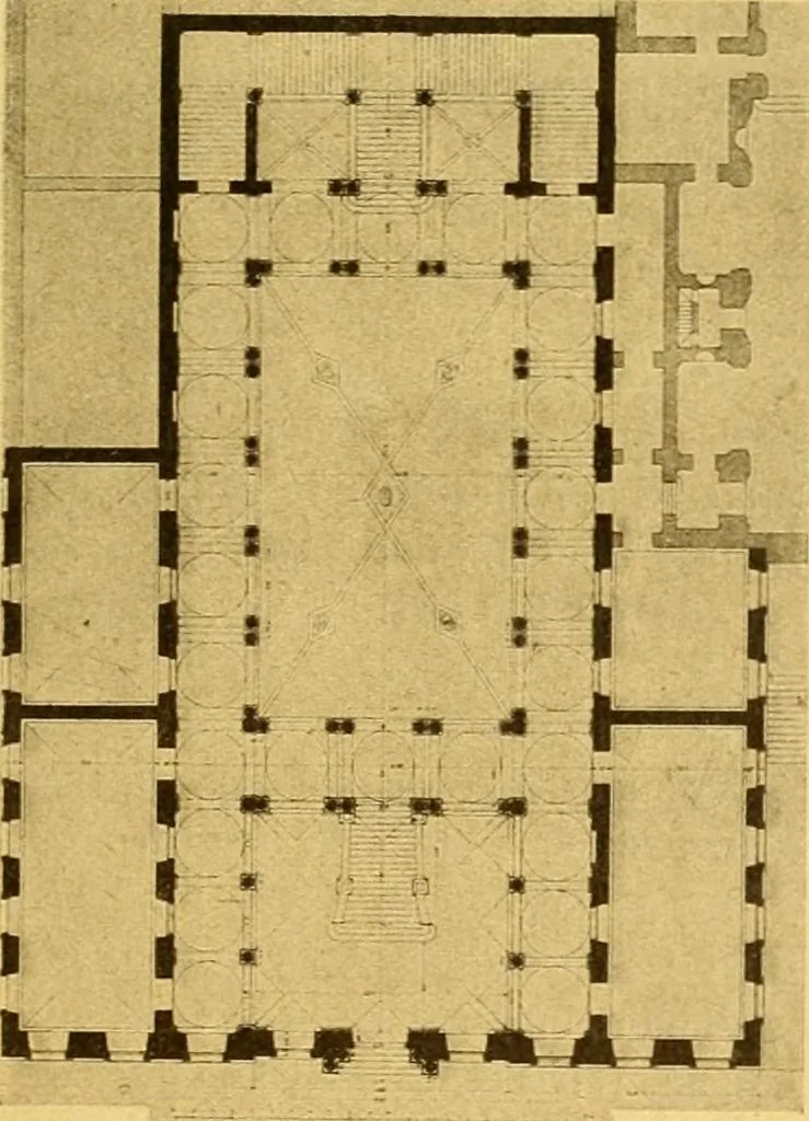 An illustration from Die baukunst des 17. und 18. Jahrhunderts, 1919, leaf 116