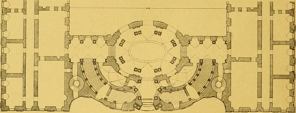 An illustration from Die baukunst des 17. und 18. Jahrhunderts, 1919, leaf 117