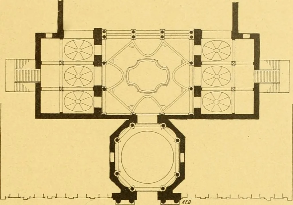 An illustration from Die baukunst des 17. und 18. Jahrhunderts, 1919, leaf 118