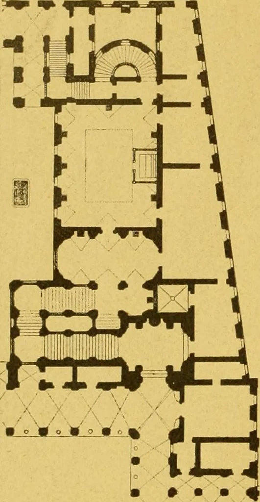 An illustration from Die baukunst des 17. und 18. Jahrhunderts, 1919, leaf 121