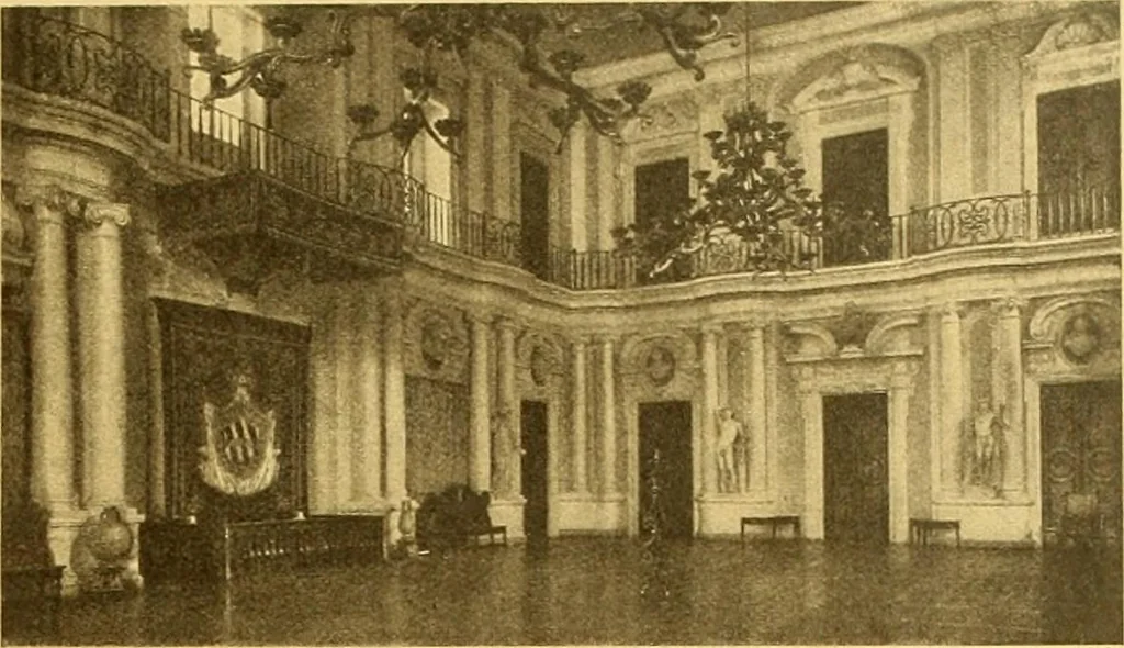 An illustration from Die baukunst des 17. und 18. Jahrhunderts, 1919, leaf 124