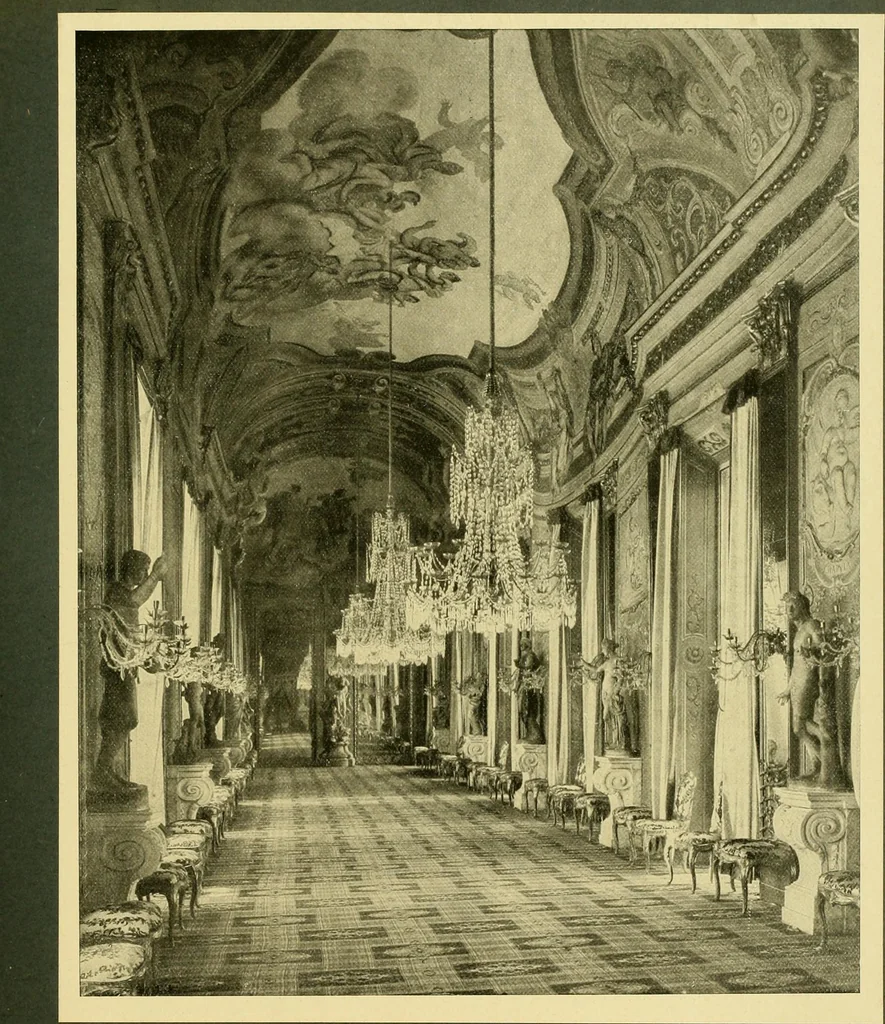 An illustration from Die baukunst des 17. und 18. Jahrhunderts, 1919, leaf 128