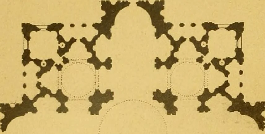 An illustration from Die baukunst des 17. und 18. Jahrhunderts, 1919, leaf 15
