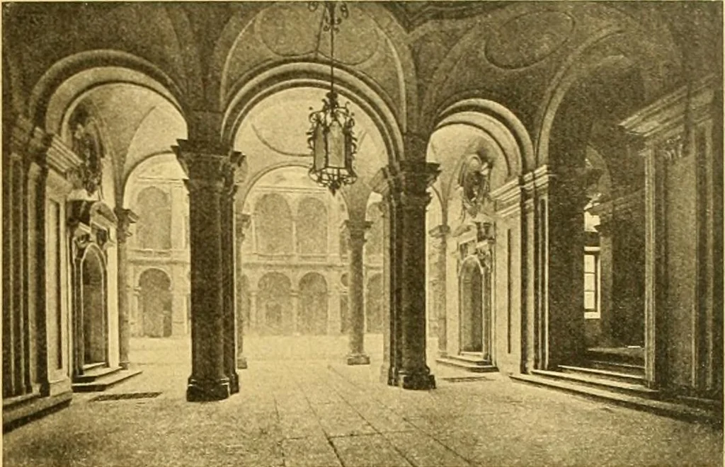 An illustration from Die baukunst des 17. und 18. Jahrhunderts, 1919, leaf 156