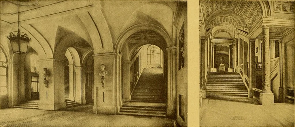 An illustration from Die baukunst des 17. und 18. Jahrhunderts, 1919, leaf 161