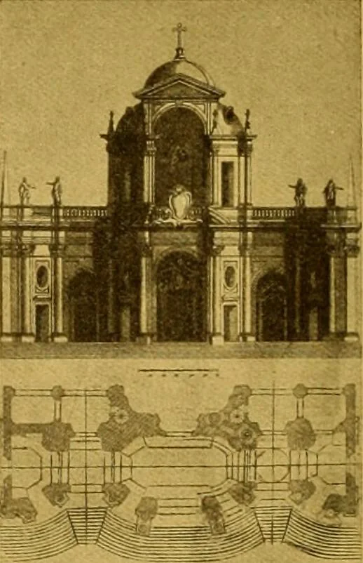 An illustration from Die baukunst des 17. und 18. Jahrhunderts, 1919, leaf 165