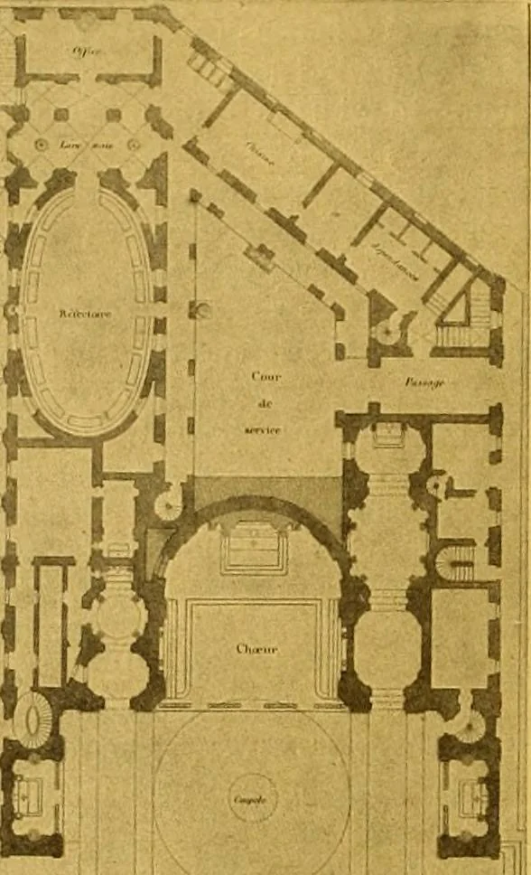 An illustration from Die baukunst des 17. und 18. Jahrhunderts, 1919, leaf 173