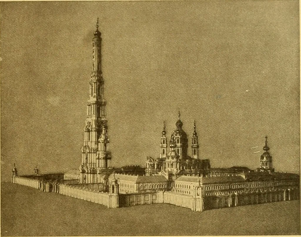 An illustration from Die baukunst des 17. und 18. Jahrhunderts, 1919, leaf 174