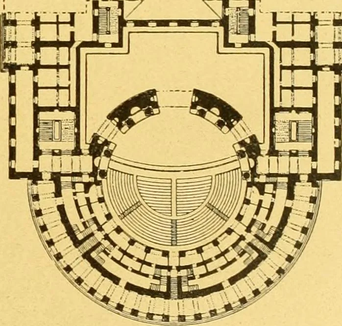 An illustration from Die baukunst des 17. und 18. Jahrhunderts, 1919, leaf 178