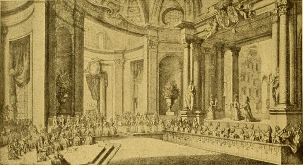 An illustration from Die baukunst des 17. und 18. Jahrhunderts, 1919, leaf 179