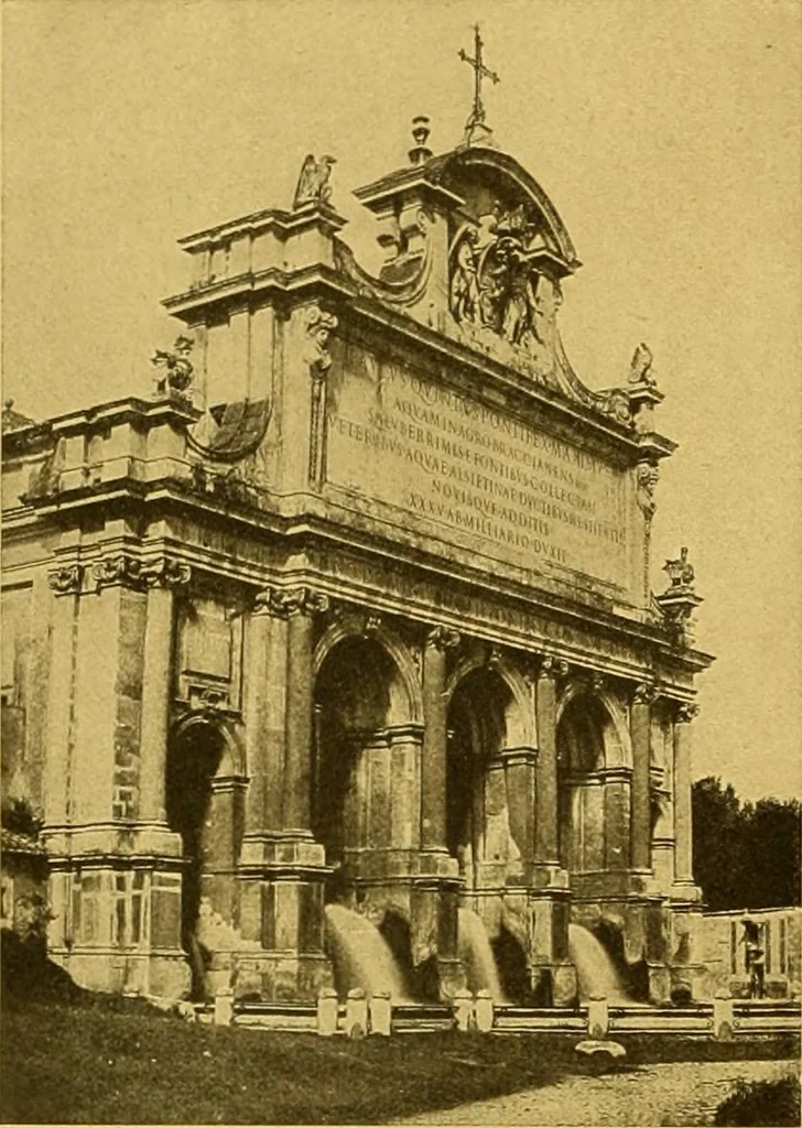An illustration from Die baukunst des 17. und 18. Jahrhunderts, 1919, leaf 189