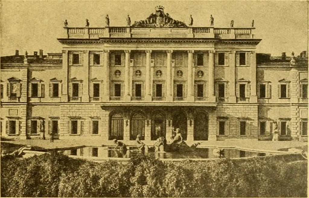 An illustration from Die baukunst des 17. und 18. Jahrhunderts, 1919, leaf 200