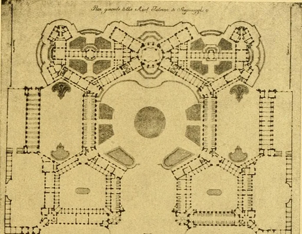 An illustration from Die baukunst des 17. und 18. Jahrhunderts, 1919, leaf 202