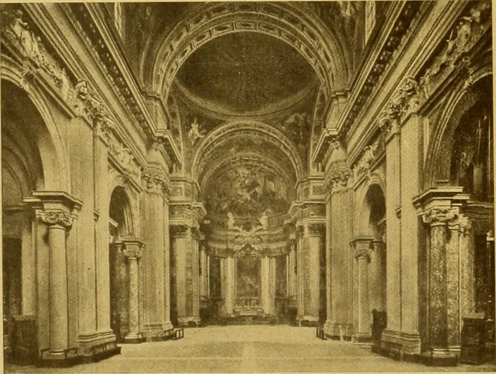 An illustration from Die baukunst des 17. und 18. Jahrhunderts, 1919, leaf 21