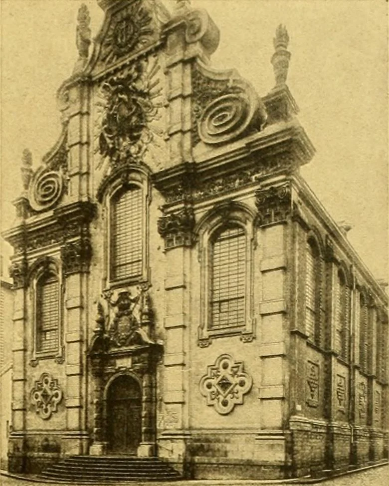 An illustration from Die baukunst des 17. und 18. Jahrhunderts, 1919, leaf 214