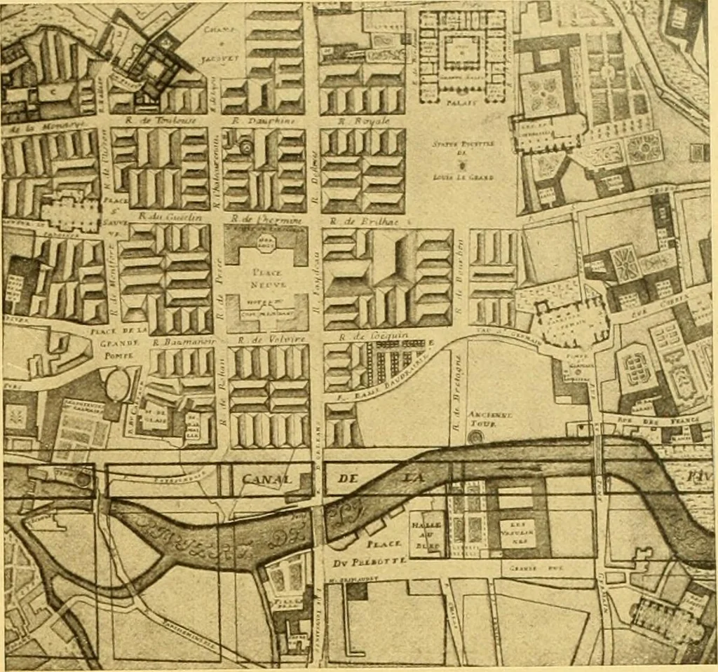 An illustration from Die baukunst des 17. und 18. Jahrhunderts, 1919, leaf 216
