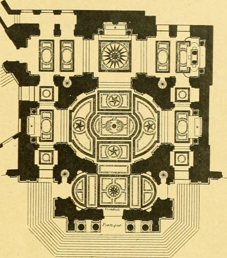 An illustration from Die baukunst des 17. und 18. Jahrhunderts, 1919, leaf 220