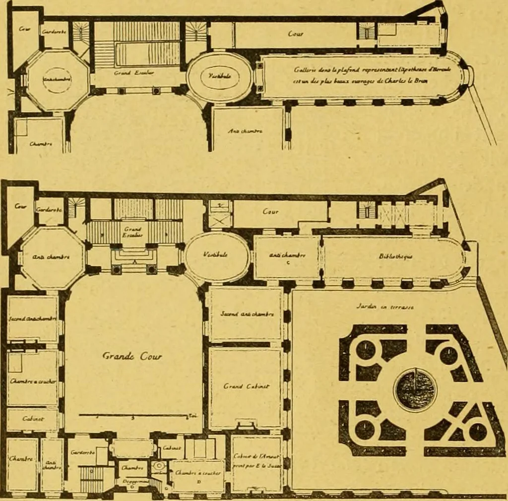 An illustration from Die baukunst des 17. und 18. Jahrhunderts, 1919, leaf 221