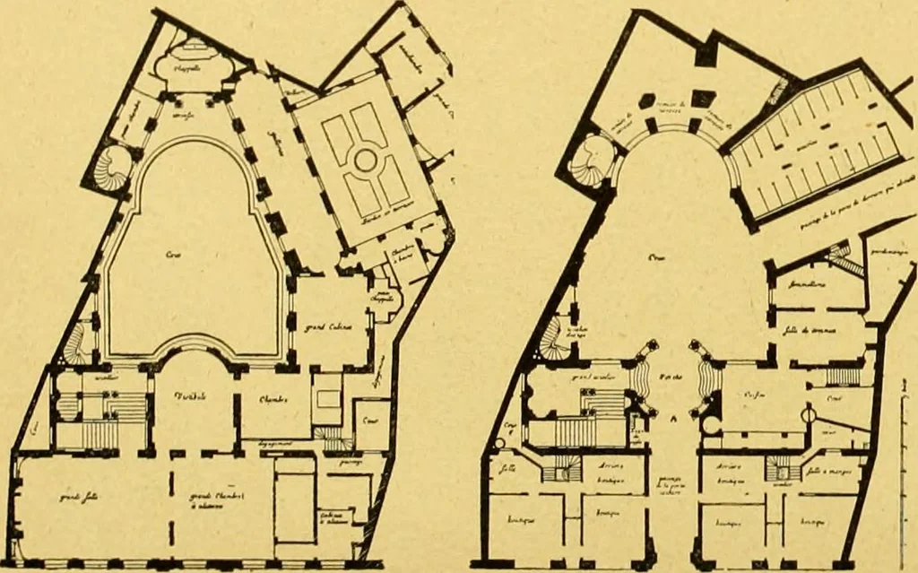 An illustration from Die baukunst des 17. und 18. Jahrhunderts, 1919, leaf 224