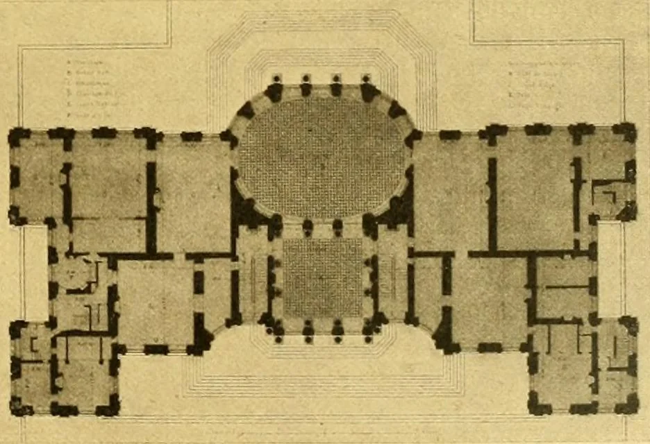 An illustration from Die baukunst des 17. und 18. Jahrhunderts, 1919, leaf 226