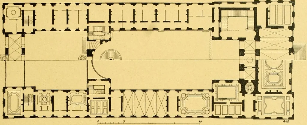 An illustration from Die baukunst des 17. und 18. Jahrhunderts, 1919, leaf 228