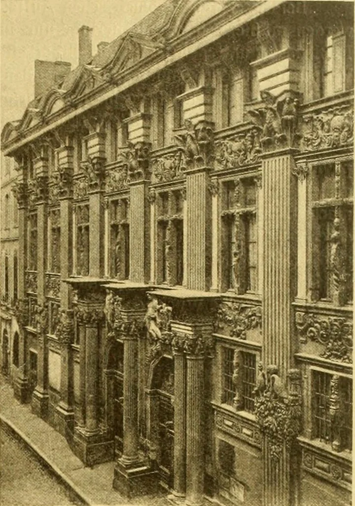 An illustration from Die baukunst des 17. und 18. Jahrhunderts, 1919, leaf 234